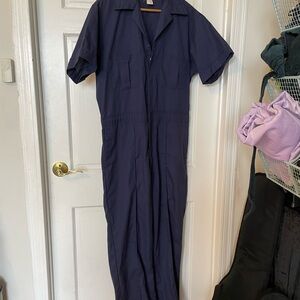 Walls Blue Durable Jumpsuit with Collared Neckline